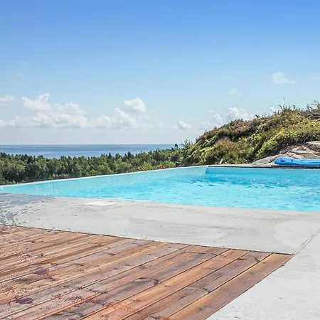 度假居 Beautiful In Grimstad W/ Outdoor Swimming Pool, Sauna And 3 Bedrooms *